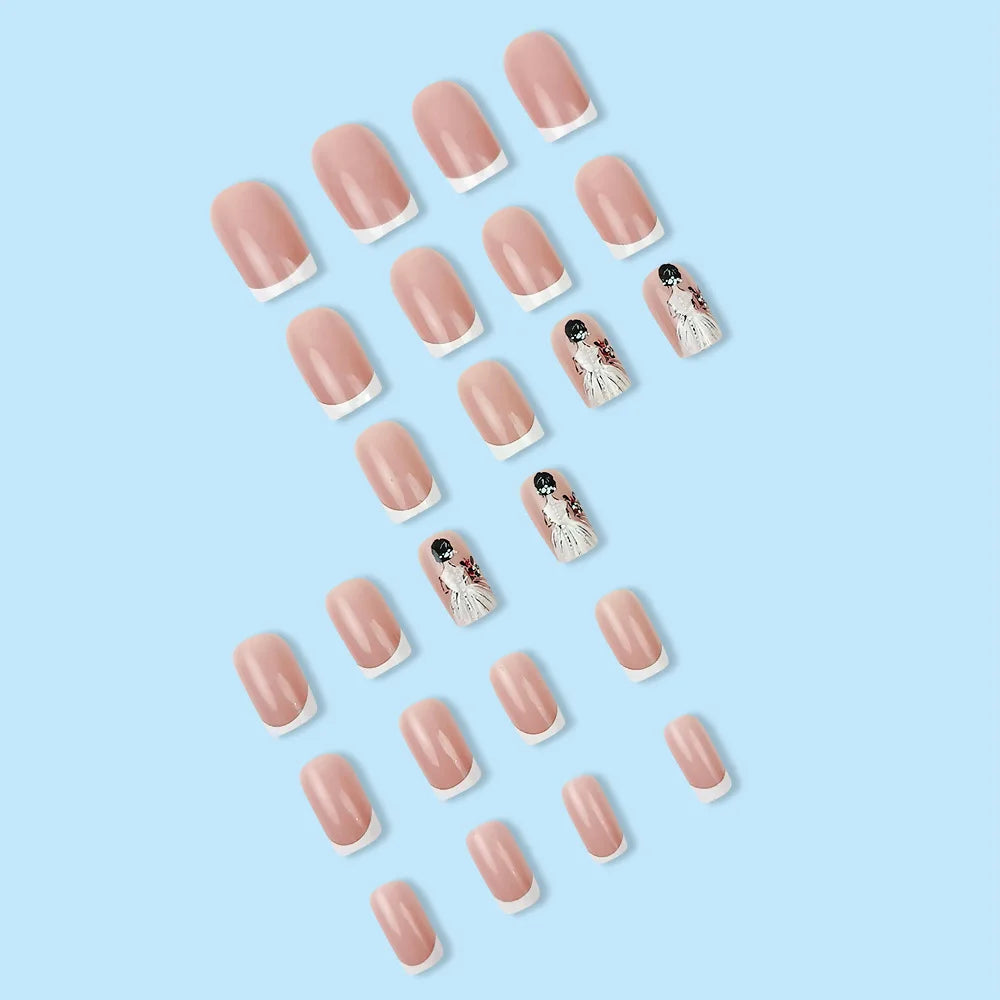 Press on nagels 24stuks/set - C 933