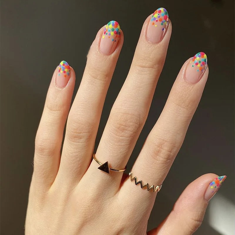 Press on nagels 24stuks/set - C36