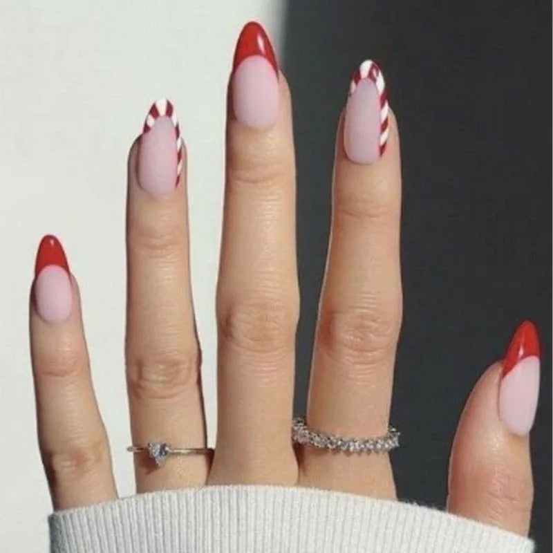 Press on nagels 24stuks/set - C39