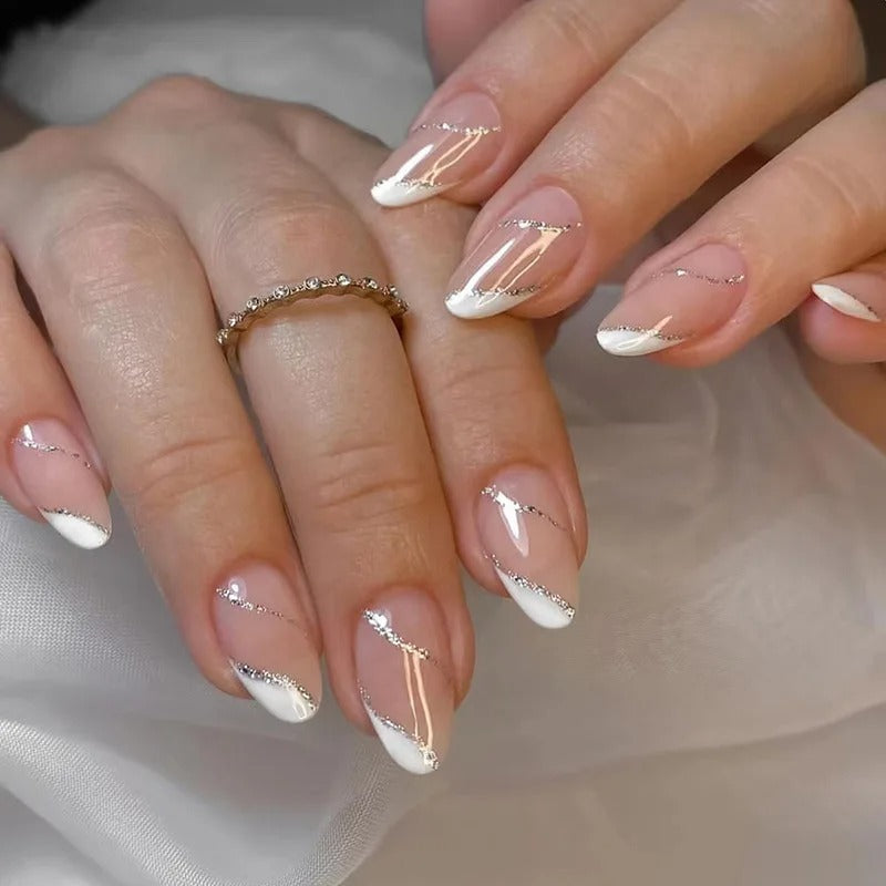 Press on nagels 24stuks/set - C46
