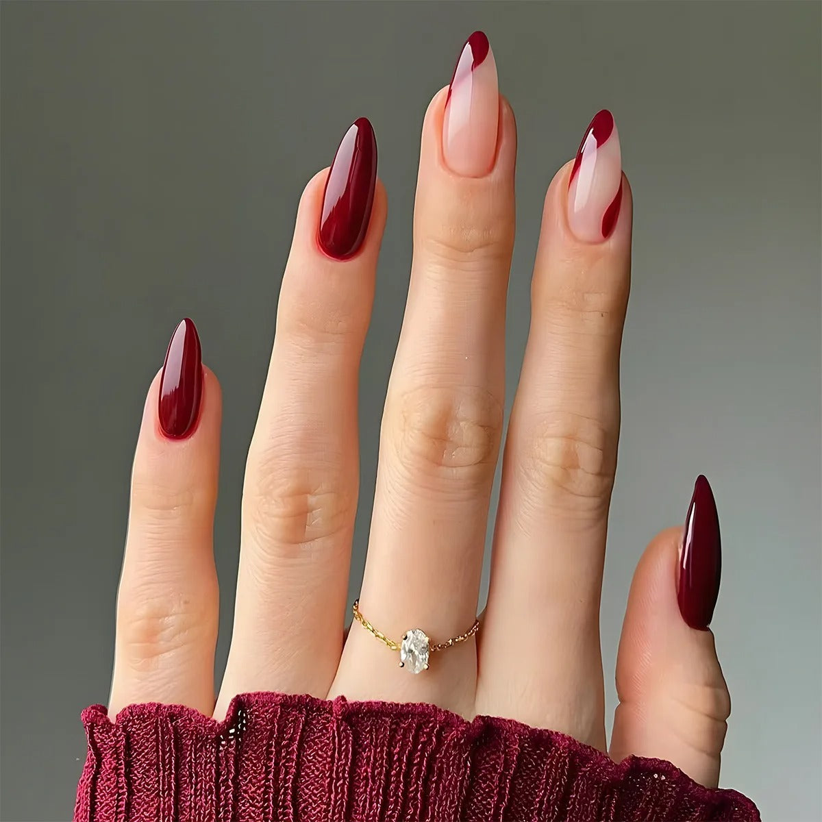 Press on nagels 24stuks/set - C27