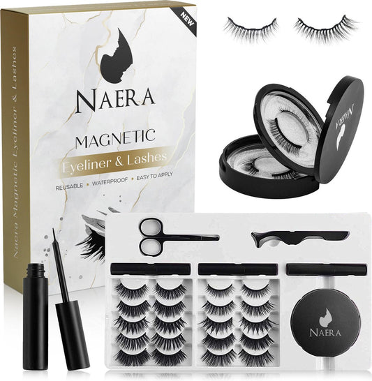 Naera Magnetische Wimpers Set - 12 paar
